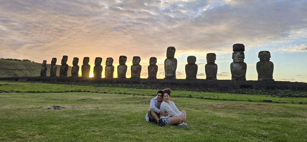Un pedacito de nuestra historia en rapa nui🌺🌺