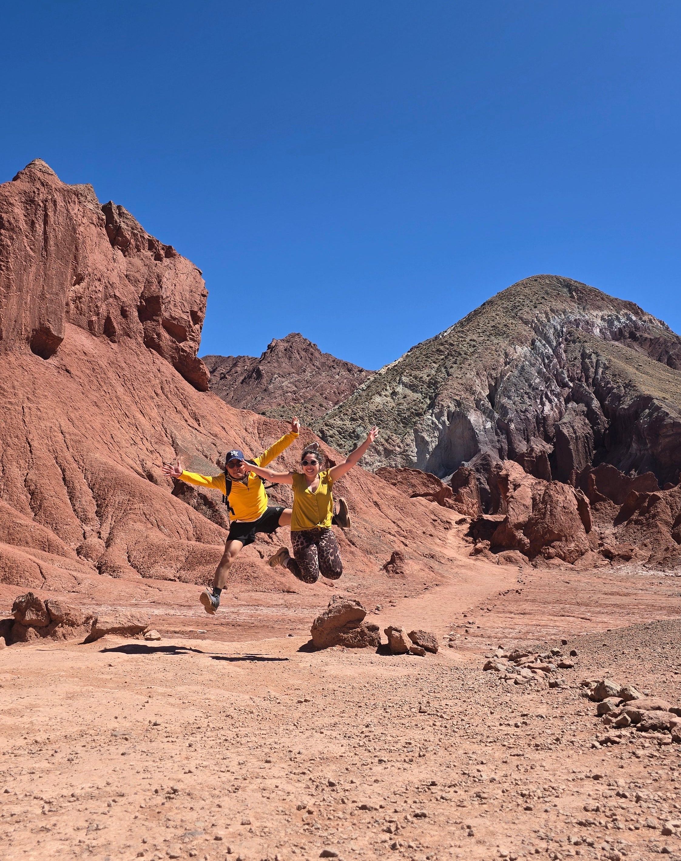 Bajo la inmesidad del cielo estrellado del desierto de Atacama