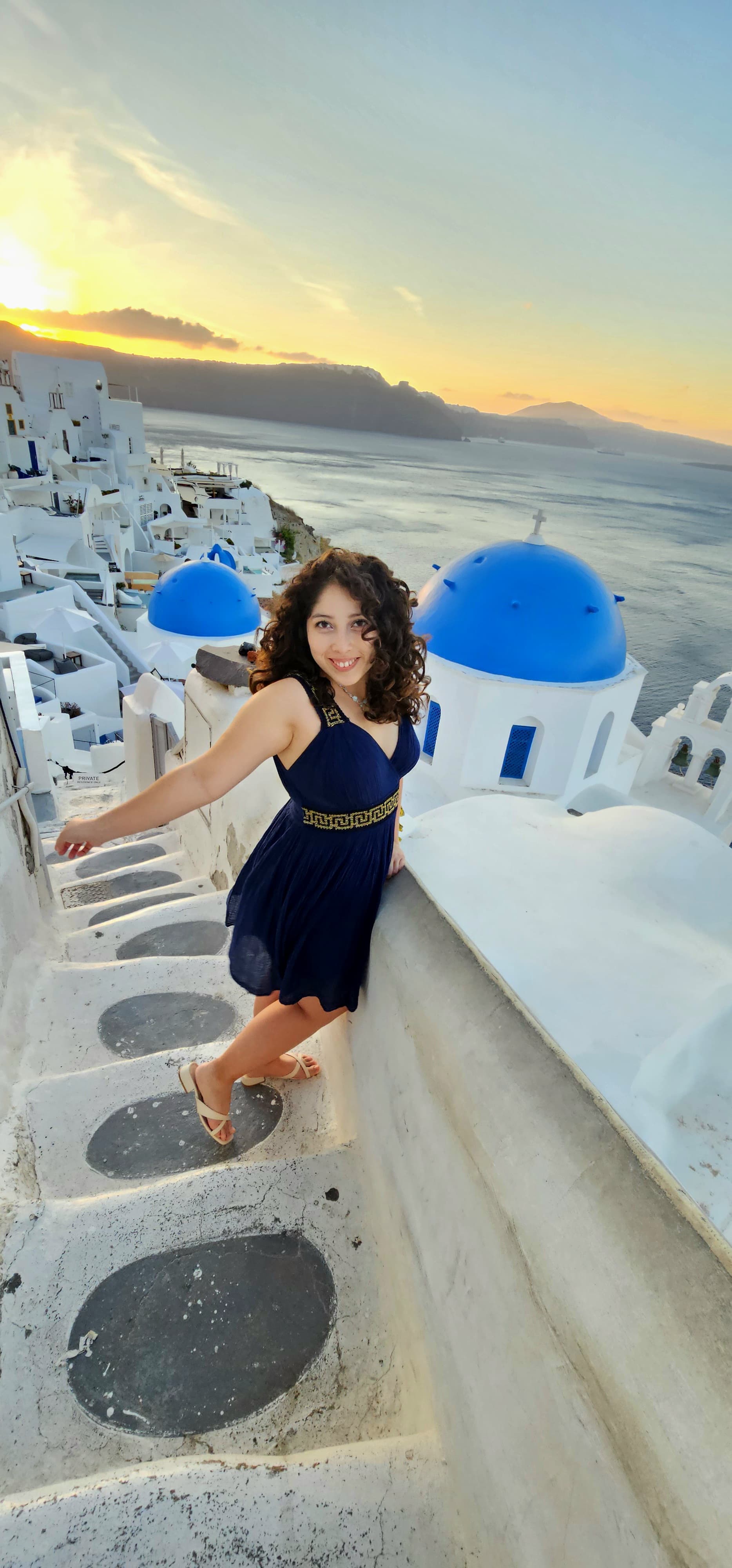 Santorini y la belleza del mar Egeo.